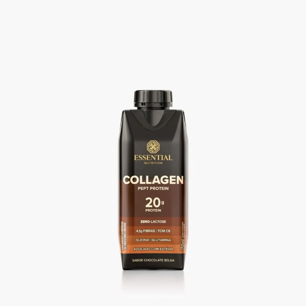 Shake Collagen Protein Chocolate Belga 250ml Essential