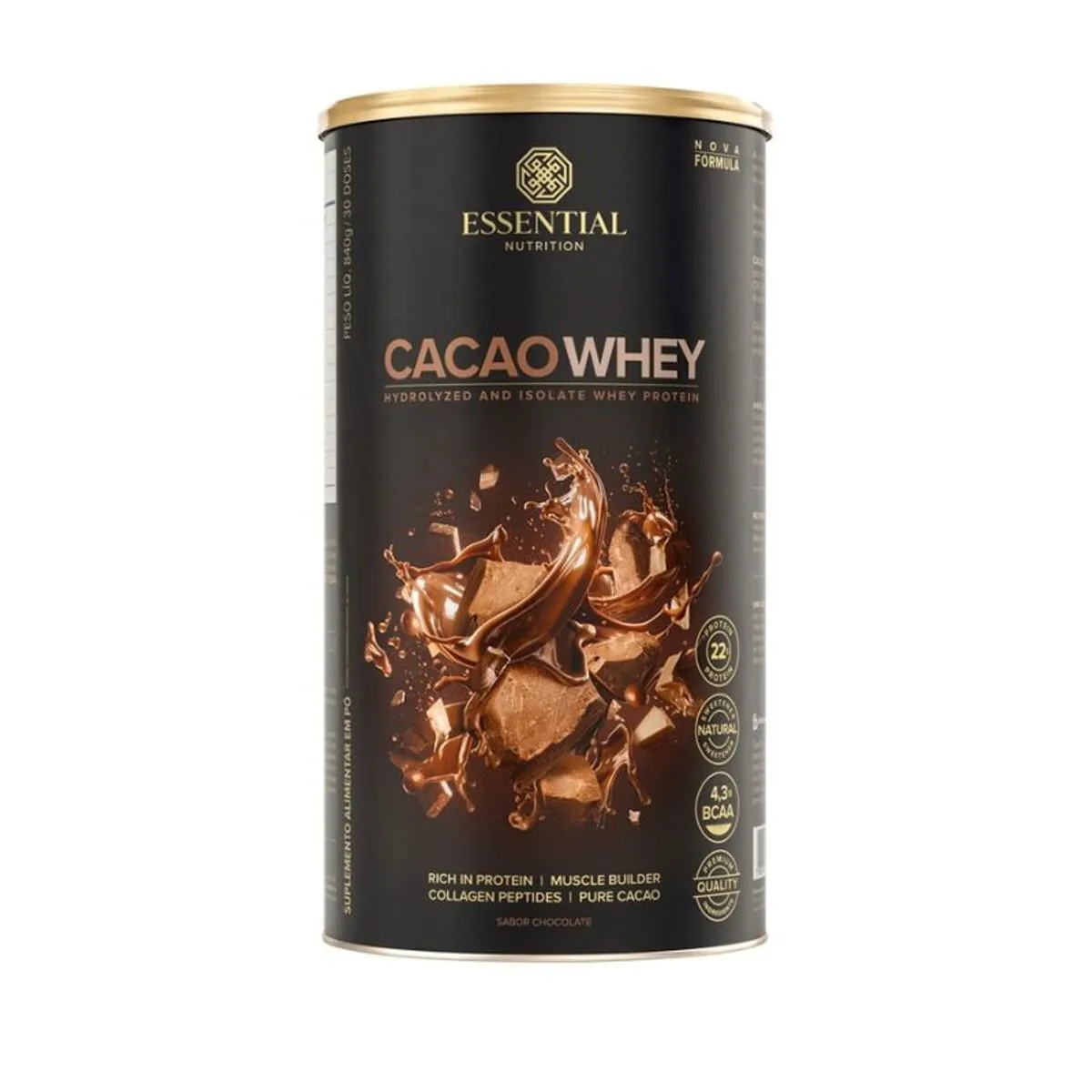 Cacao Whey 840g Essential