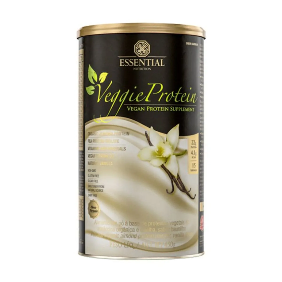 Veggie Vanilla 450g Essential Nutrition