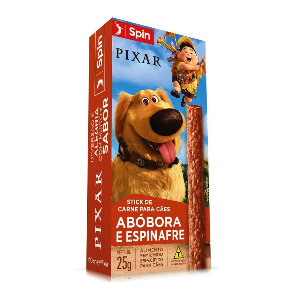 Stick Para Cães Abóbora E Espinafre Up Spin Caixa 25g