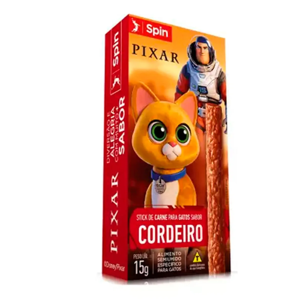 Stick Para Gatos Cordeiro Lightyear Spin Caixa 15g