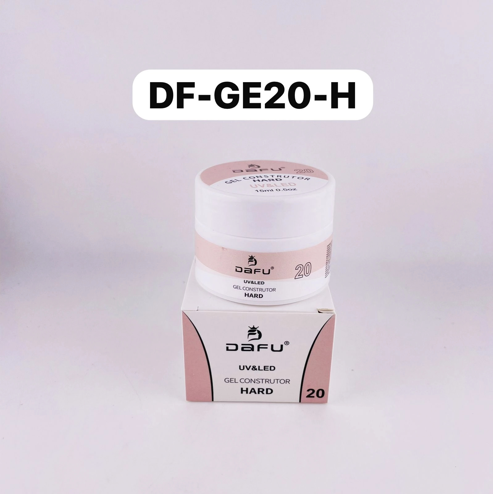 Gel De Unha Construtor Dafu Hard Uv E Led 20h 15g