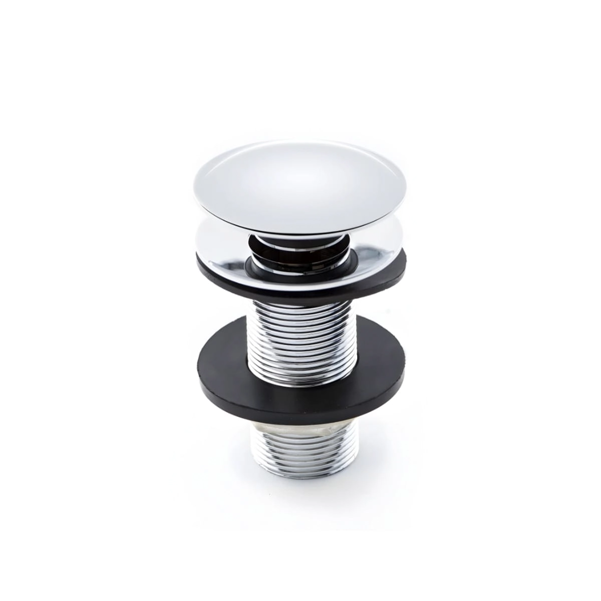 Válvula Ralo Click Up Luxo Inteligente Inox Para Cuba Louça