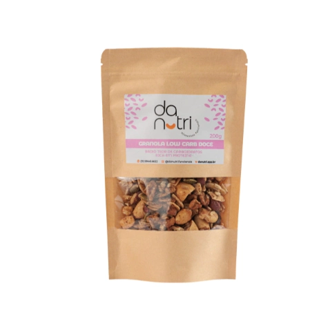 Granola Low Carb 200g Doce Granel