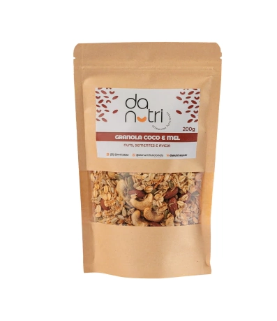 Granola Da Nutri Coco E Mel 200 G