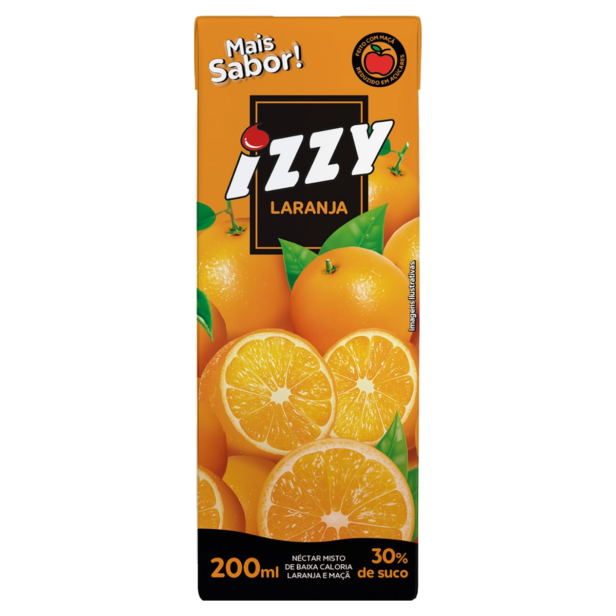 Néctar Laranja Izzy Caixa 1l
