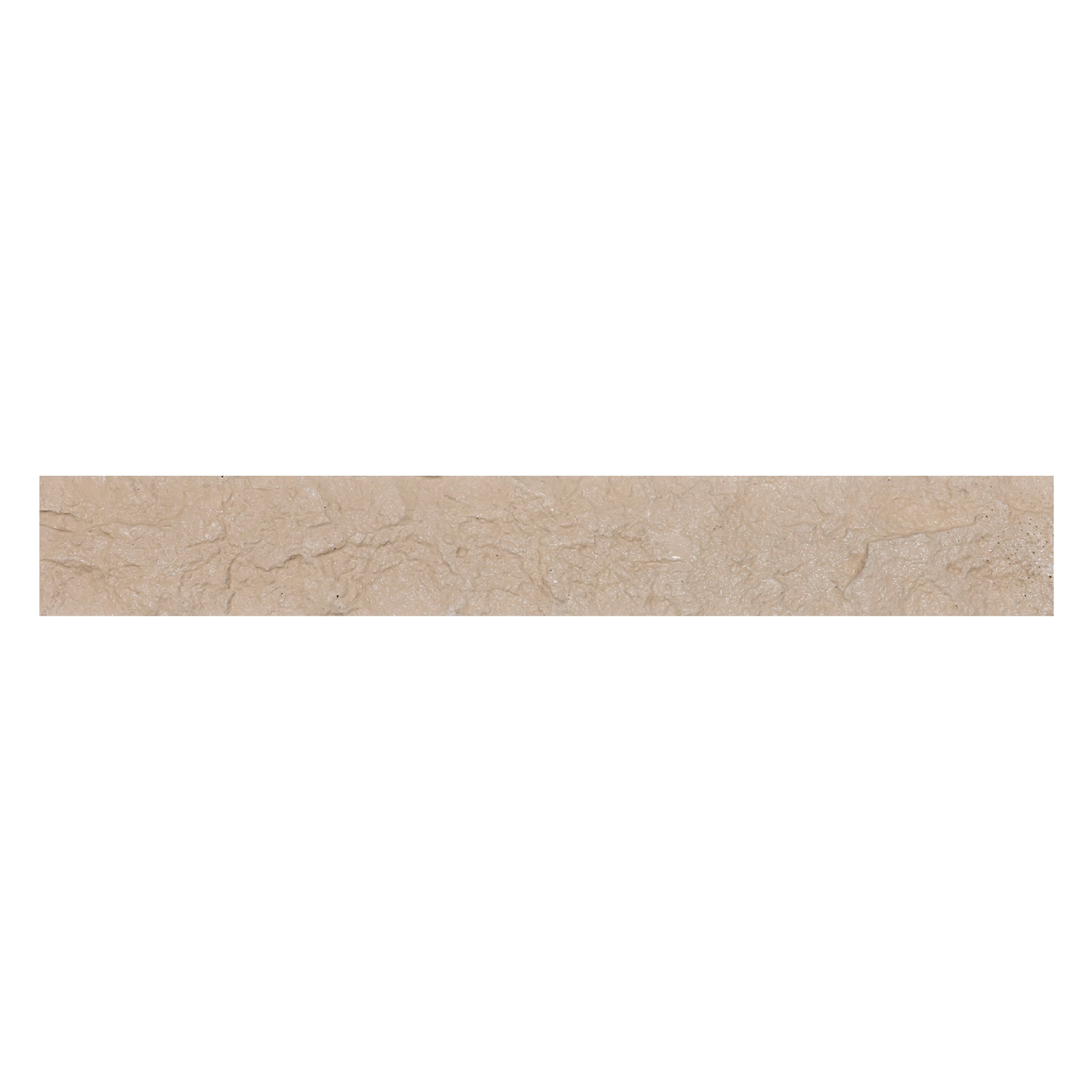 Revestimento Externo Texturizado Fosco 100x15cm Borda Reta Travertino Fendi Artesano