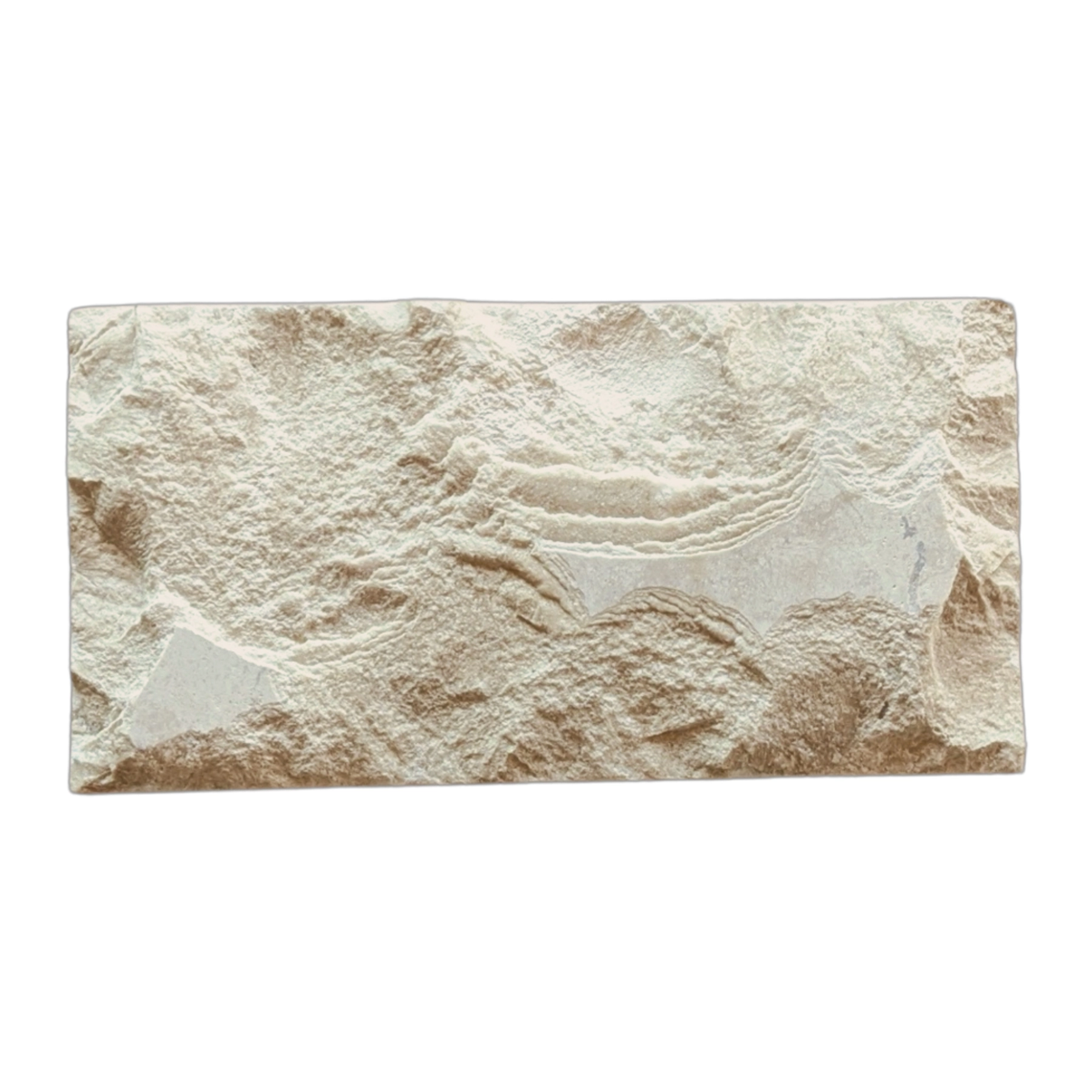Pedra Travertino Rockface com Tamanhos Variados Revestimentos Naturais