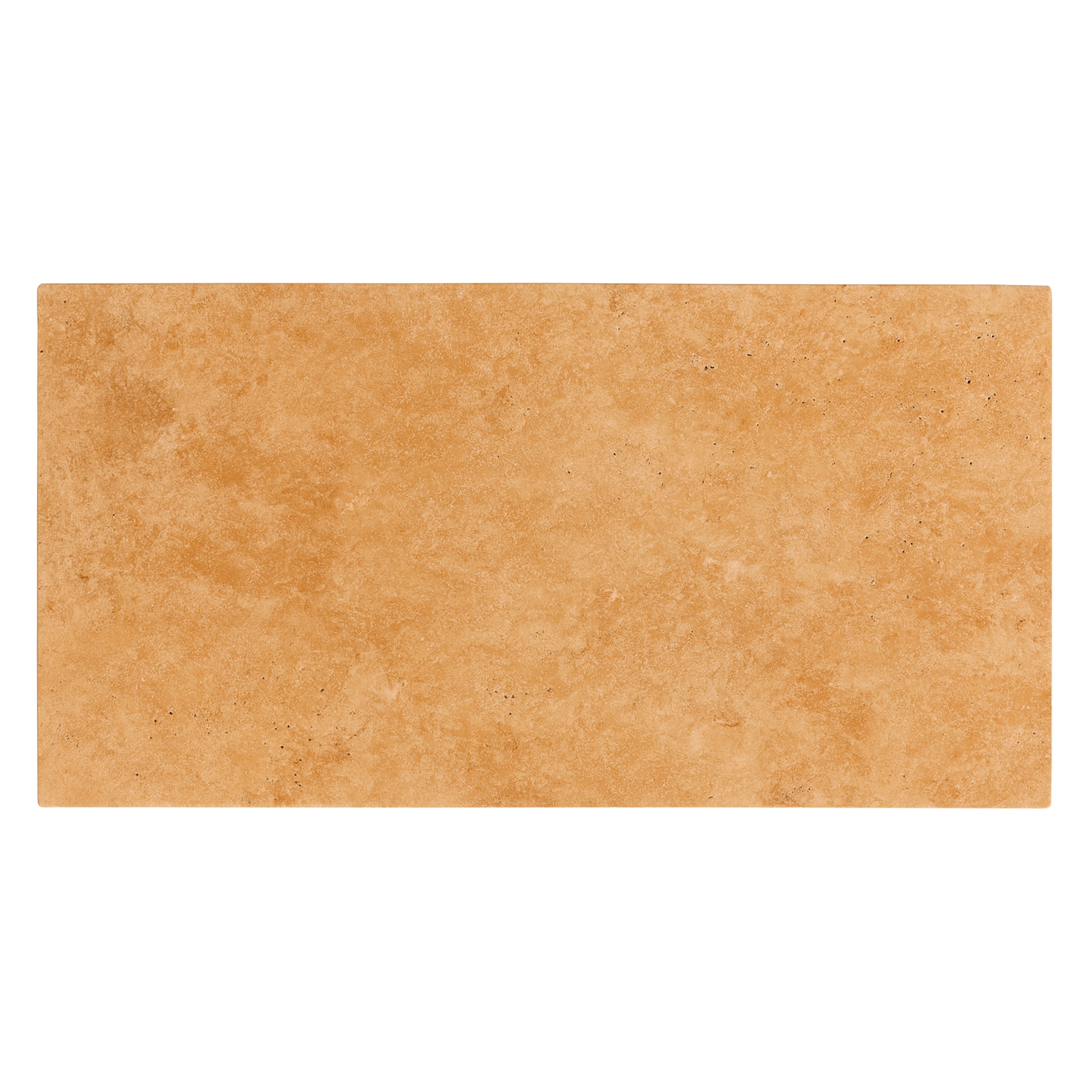 Pedra Natural Travertino French Pattern 40x15x1cm Mosaico e Arte