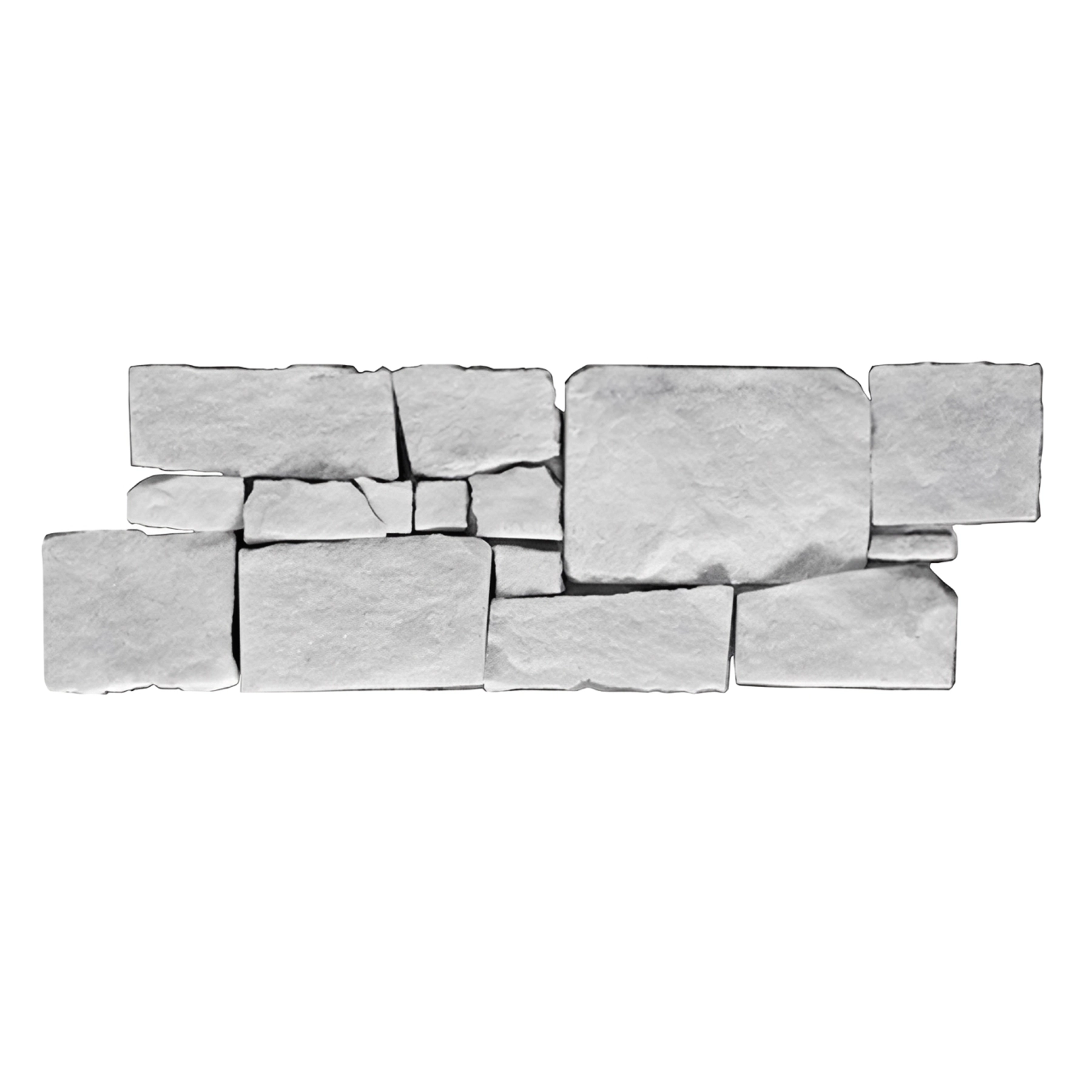 Pedra Natural Espanha Cotton 20x60x2,5cm Mosaico e Arte