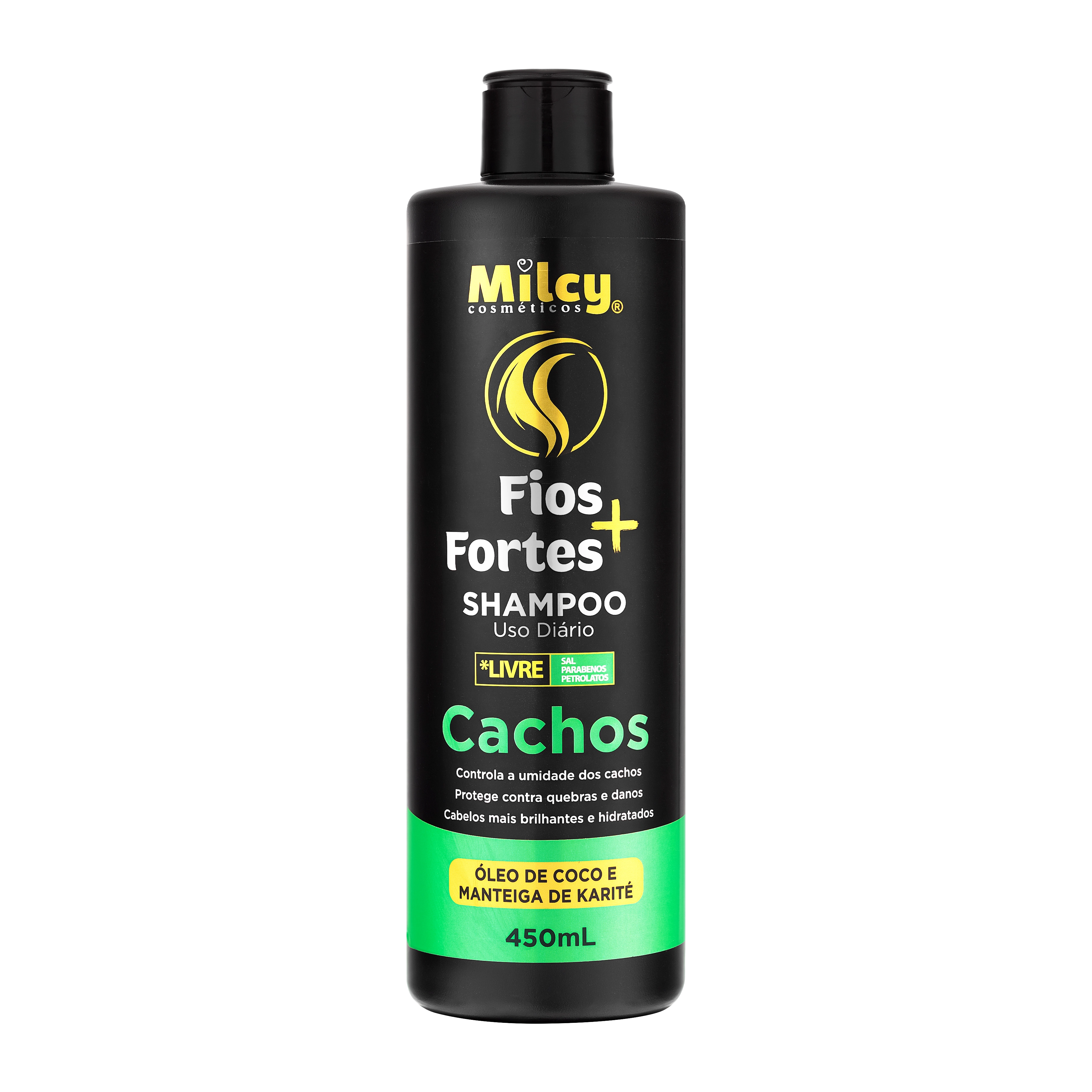 Sh Milcy Fios Fortes 450ml Cachos