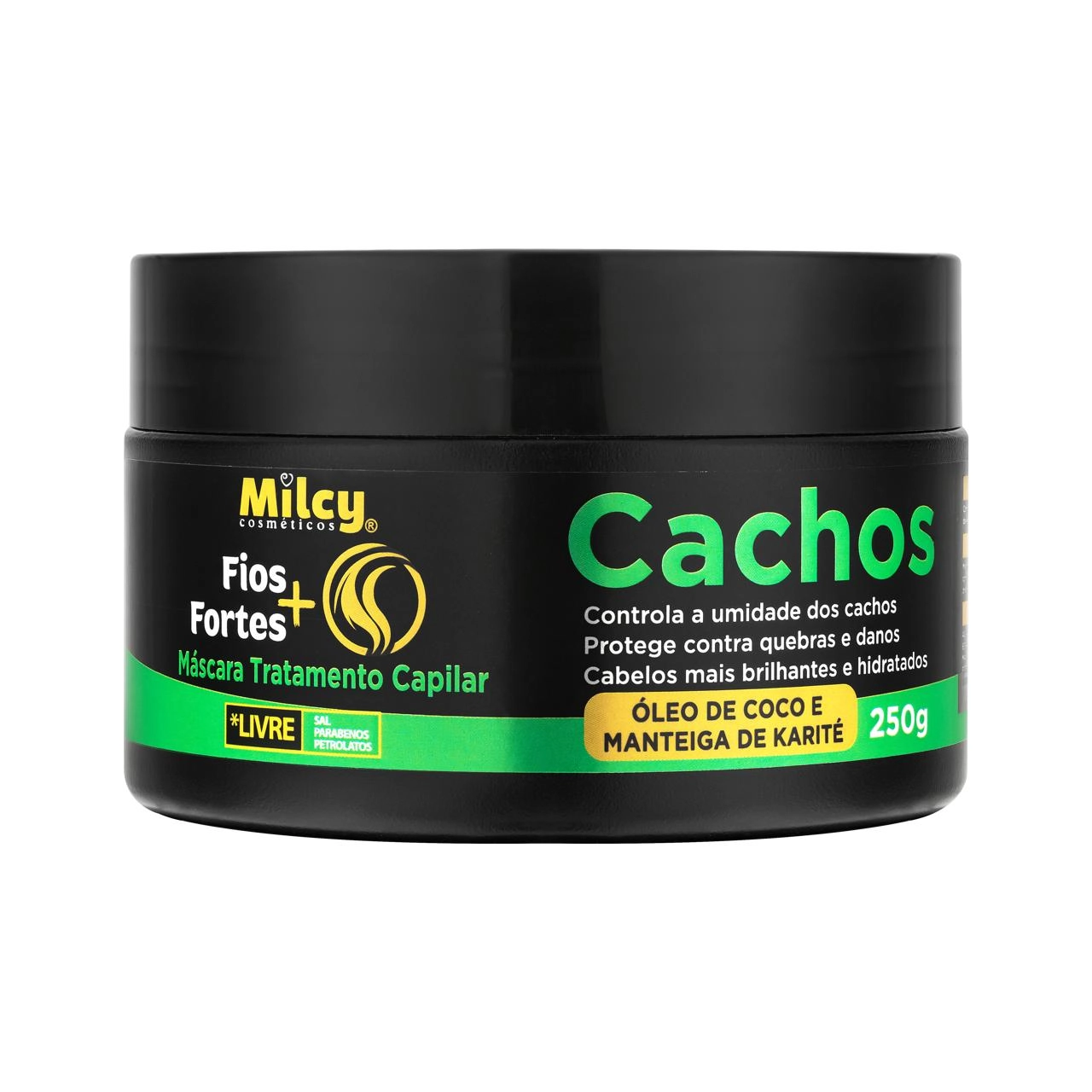 Masc Cap Milcy Fios Fortes 250g Cachos