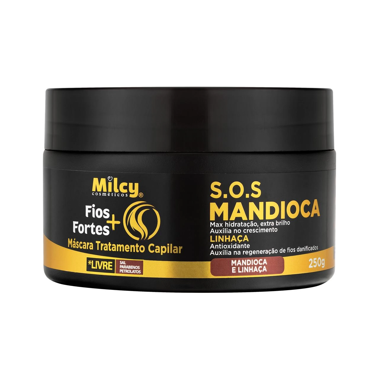 Masc Cap Milcy Fios Fortes 250g Mandioca