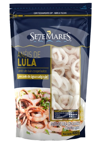 Aneis Lula Sete Mares Cong 400g
