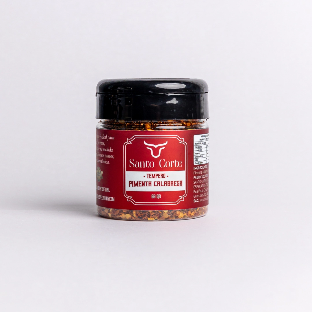 Tempero Pimenta Calabresa 60g Santo Corte