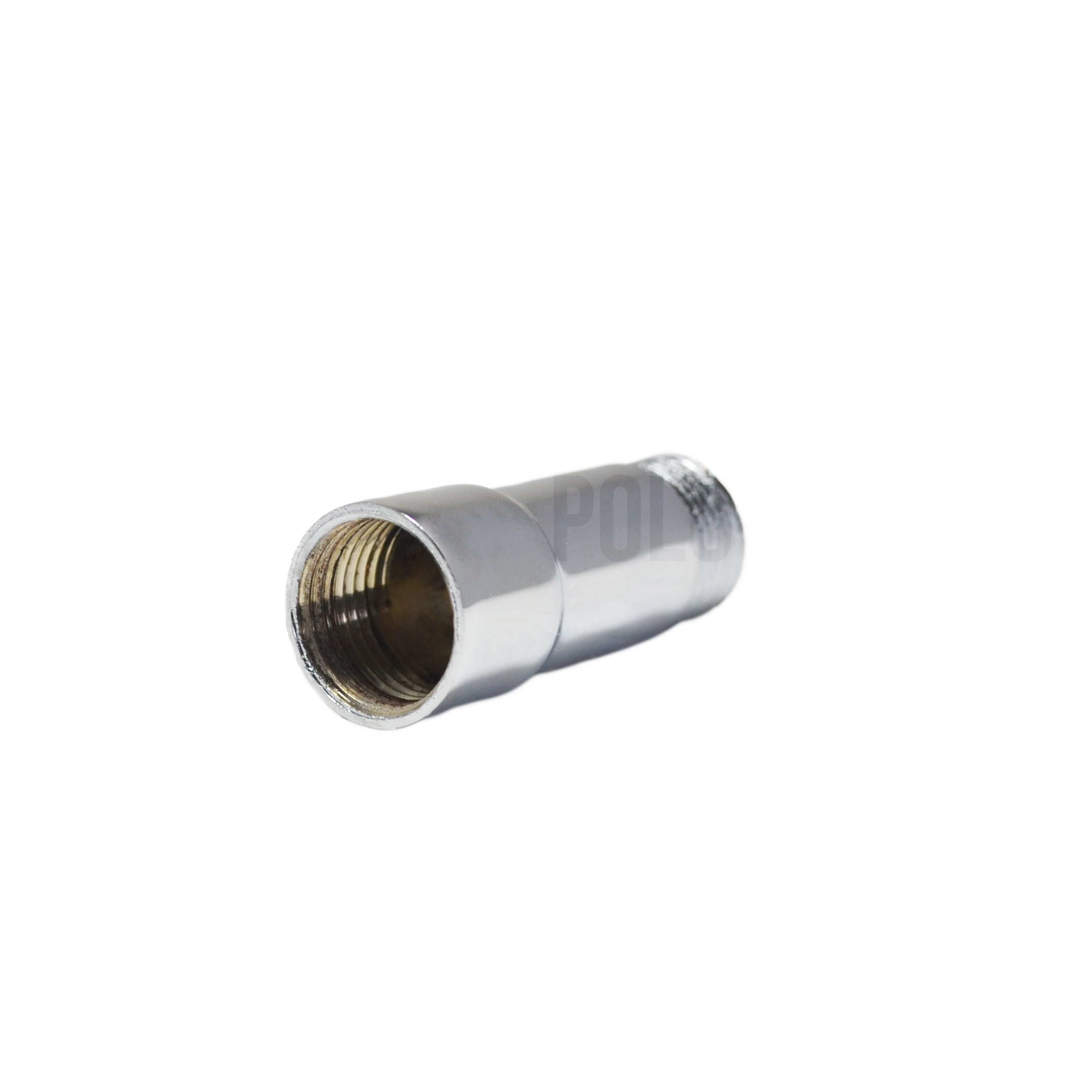 Extensor 1/2 Cromado Prolongador Médio Torneira Chuveiro