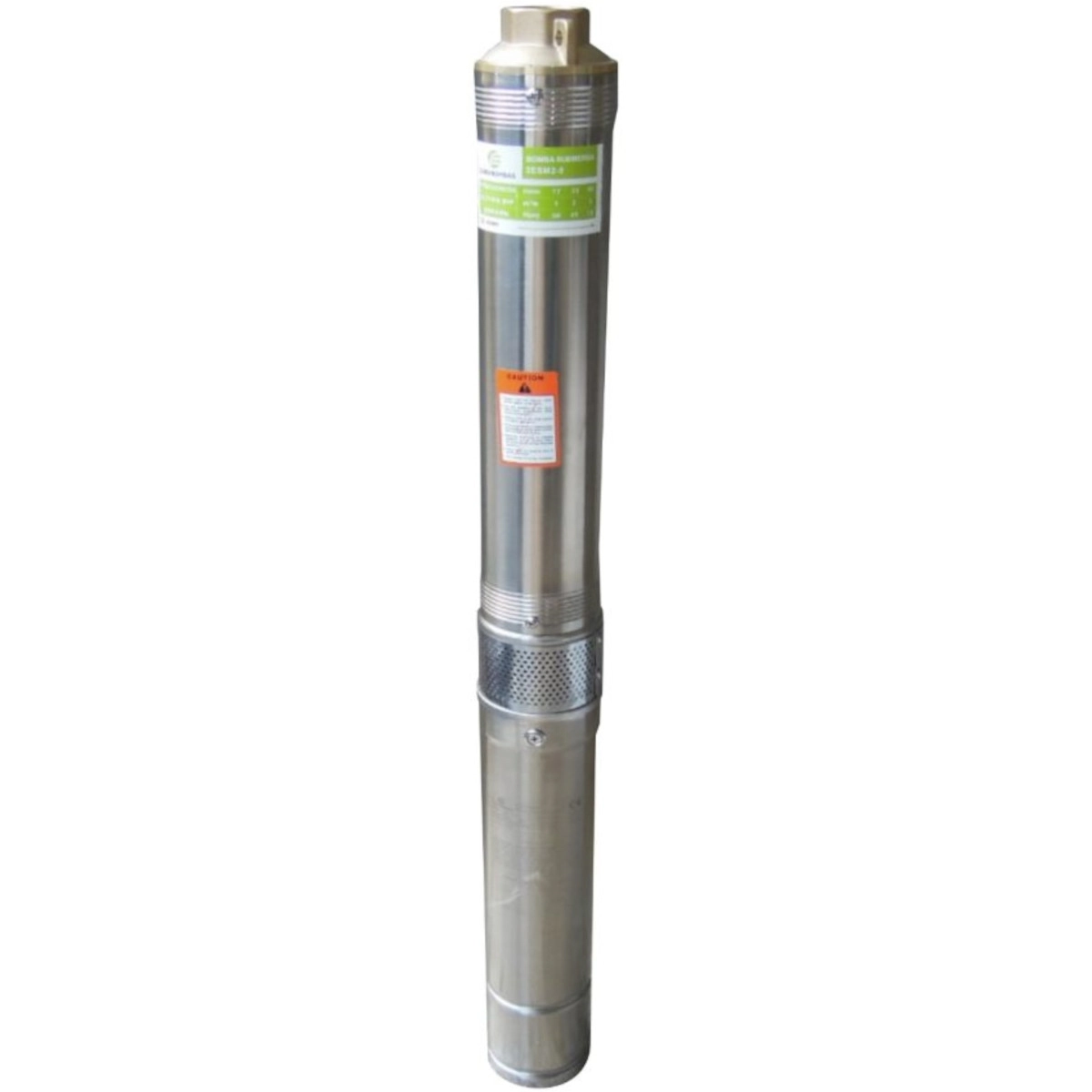 Bomba Submersa Para Agua Limpa Eurobombas 3esm2-18 1cv 3 Polegadas Monofasica 220v Com Control Box