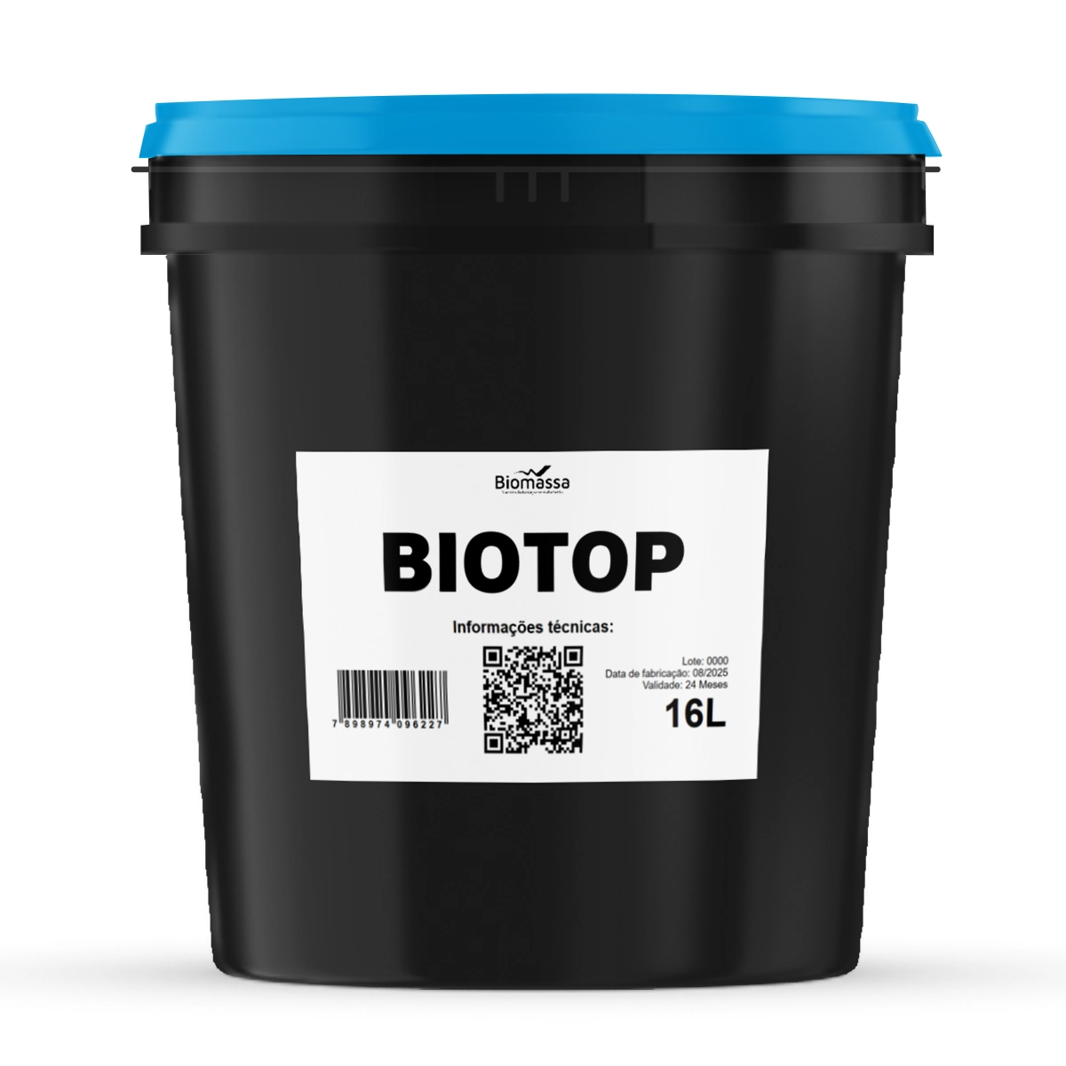 Biotop Biomassa 16 L – Impermeabilizante Líquido + Aditivo Multifunção, Alta Proteção Contra Umidade