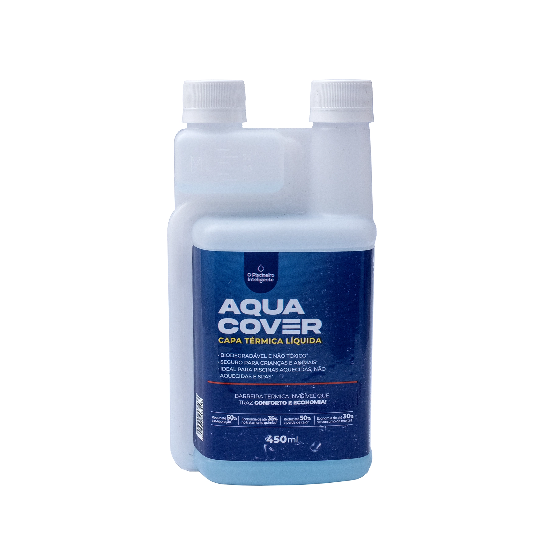 Capa Térmica Líquida Piscina Aqua Cover 450Ml