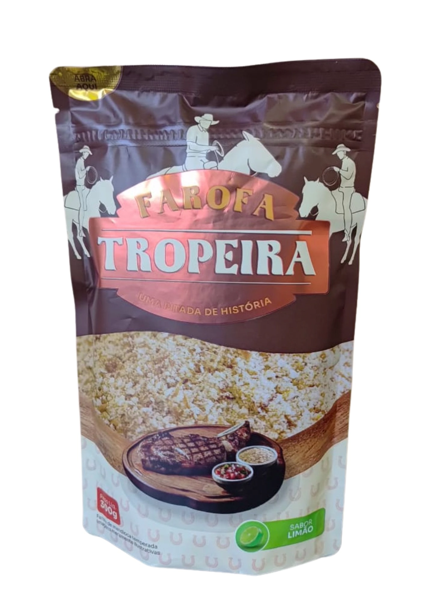 Farofa Tropeira Sabor Limao 300g