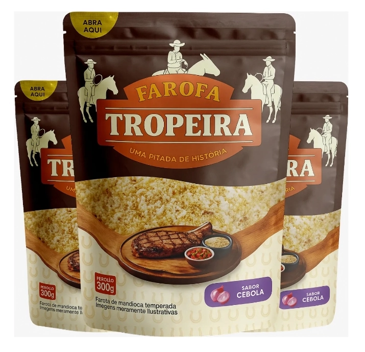 Farofa Tropeira Cebola 300g