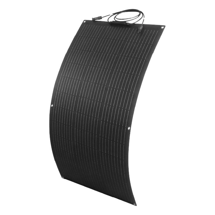 Painel Solar 50w Flexível Monocristalina Ztroon Ztf-50m