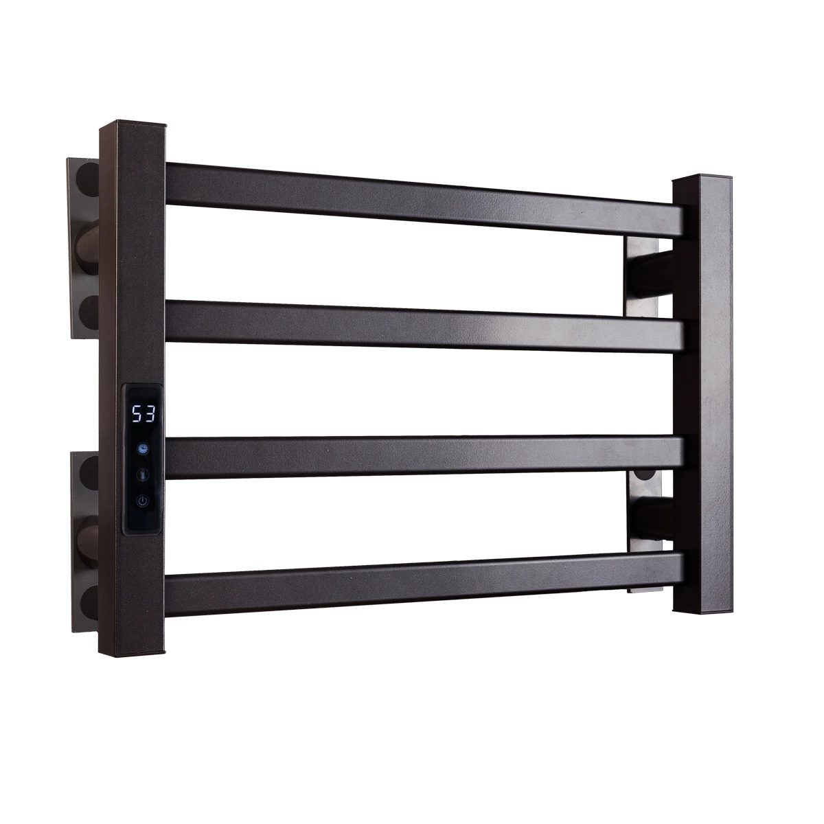 Toalheiro Elétrico Térmico Aquecido 30x 45 - Preto - 110v
