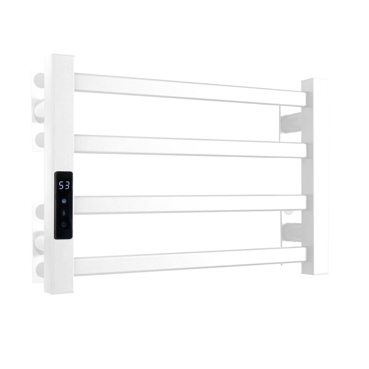 Toalheiro Elétrico Térmico Aquecido 30x 45 - Branco - 220v