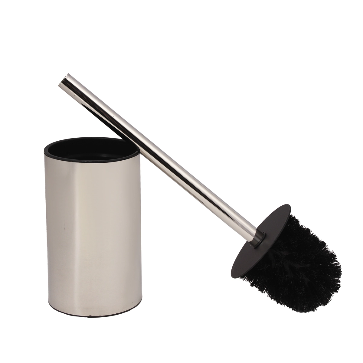 Escova Sanitária Luxo Cromada Fino Inox