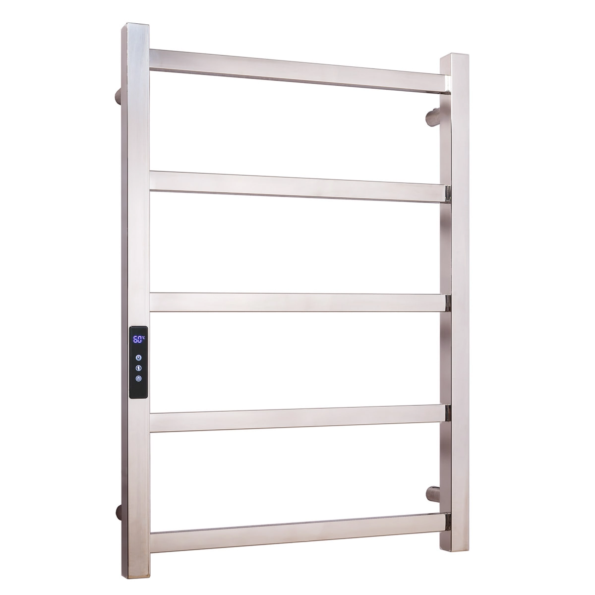 Toalheiro Elétrico Aço Inox Térmico Display Digital 70x50 - Cromado - 110v