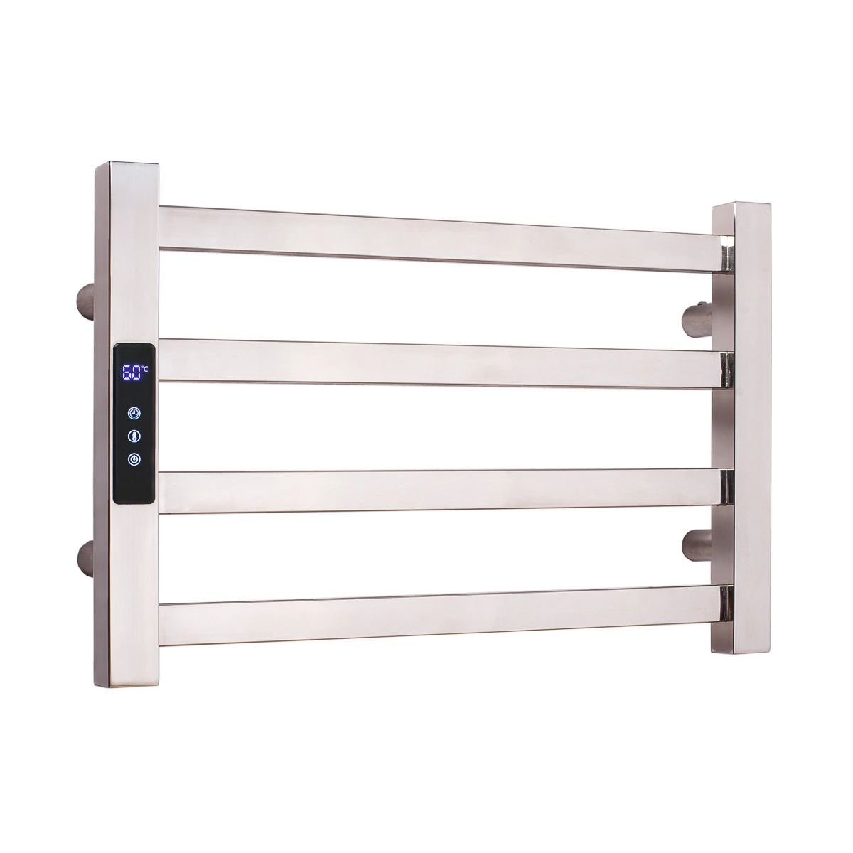 Toalheiro Elétrico Aço Inox Térmico Display Digital 30x45 - 110v