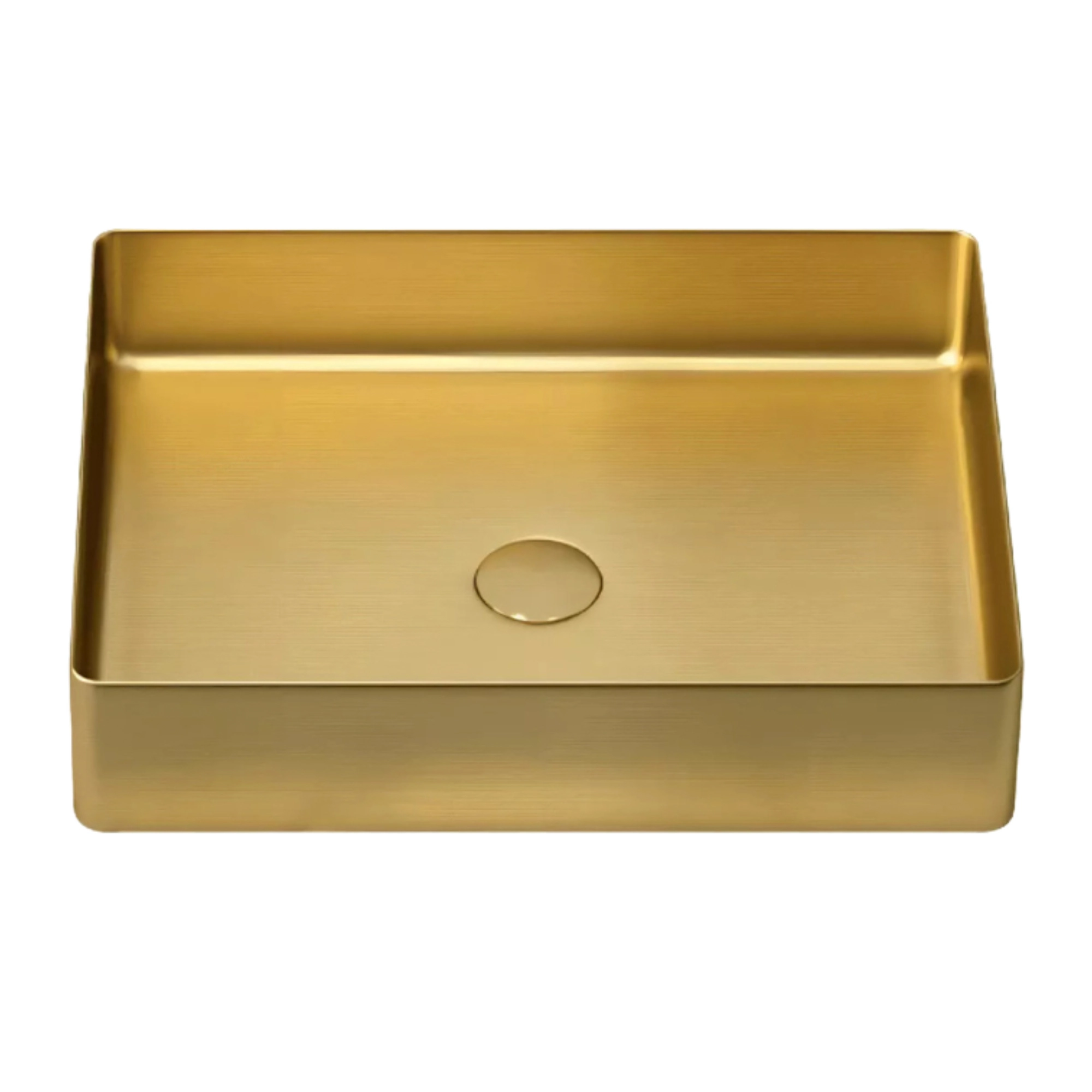 Cuba Retangular - Gold