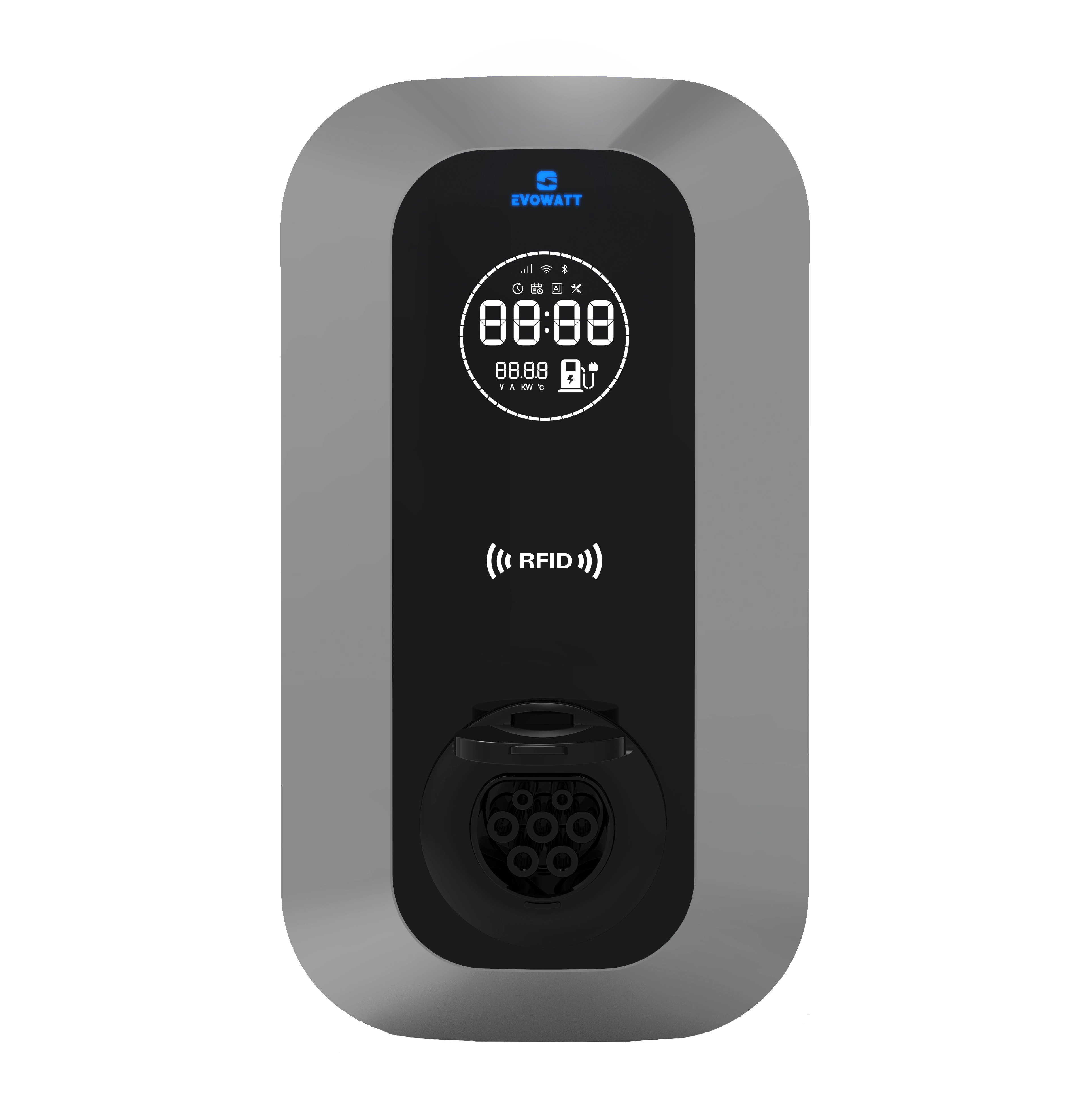 Carregador Carro Elétrico Evowatt Boreal Master 7,4kw 220v T2 App Wallbox