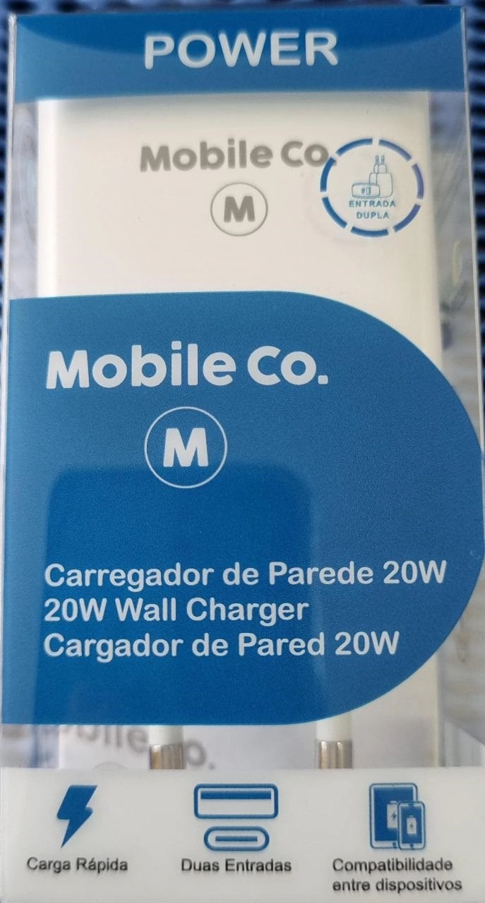 Fonte Para Carregador Mobile Co Tipo C Usb Un