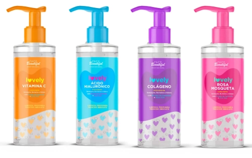 Faceb Gel Limpeza Facial Lovely Colageno 200ml