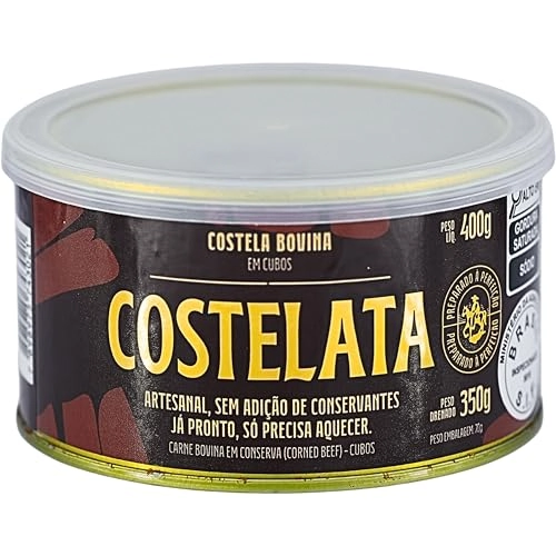 Costela Bov Costelata Lt 400g