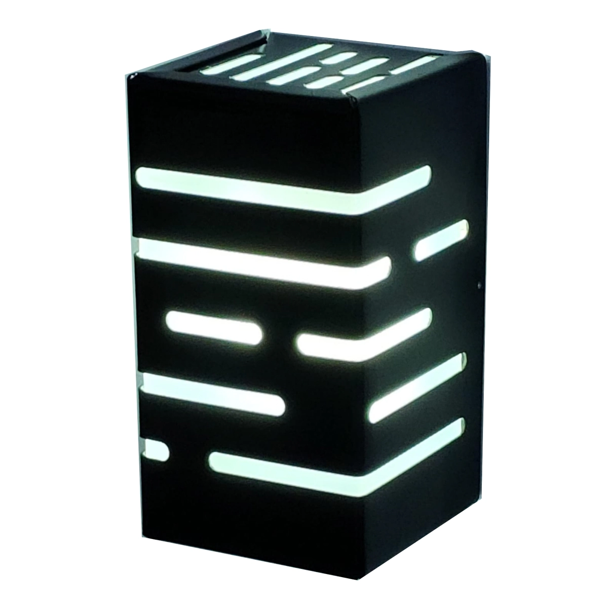 Arandela Externa- Modelo Sol - Cor Preto