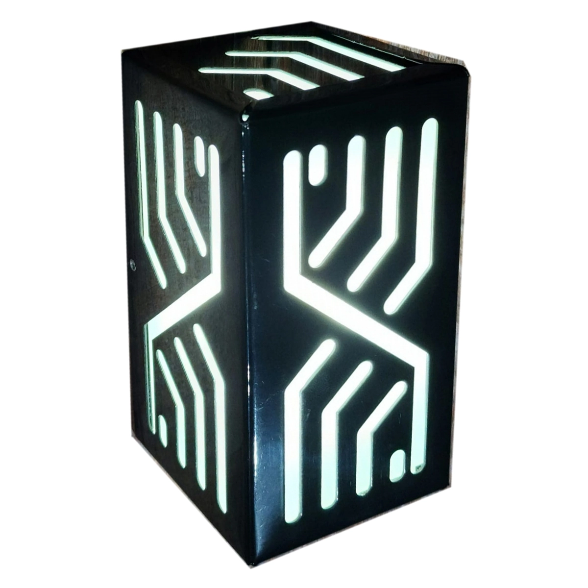 Arandela Externa - Modelo Trovao - Cor Preto