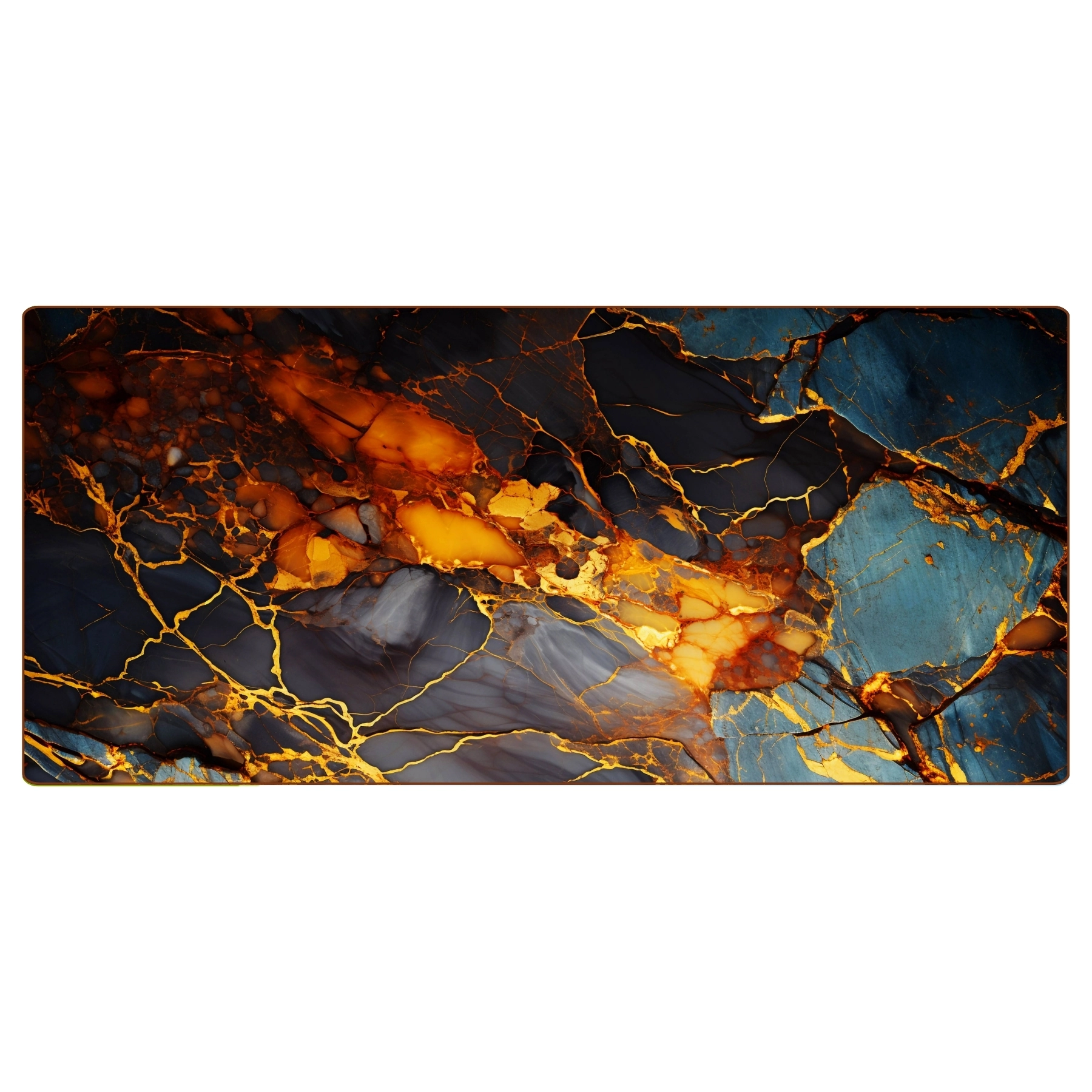Revestimento Flexível em Placa Marmorizada de PS Retroiluminada para Parede 122x244cm Volcanic