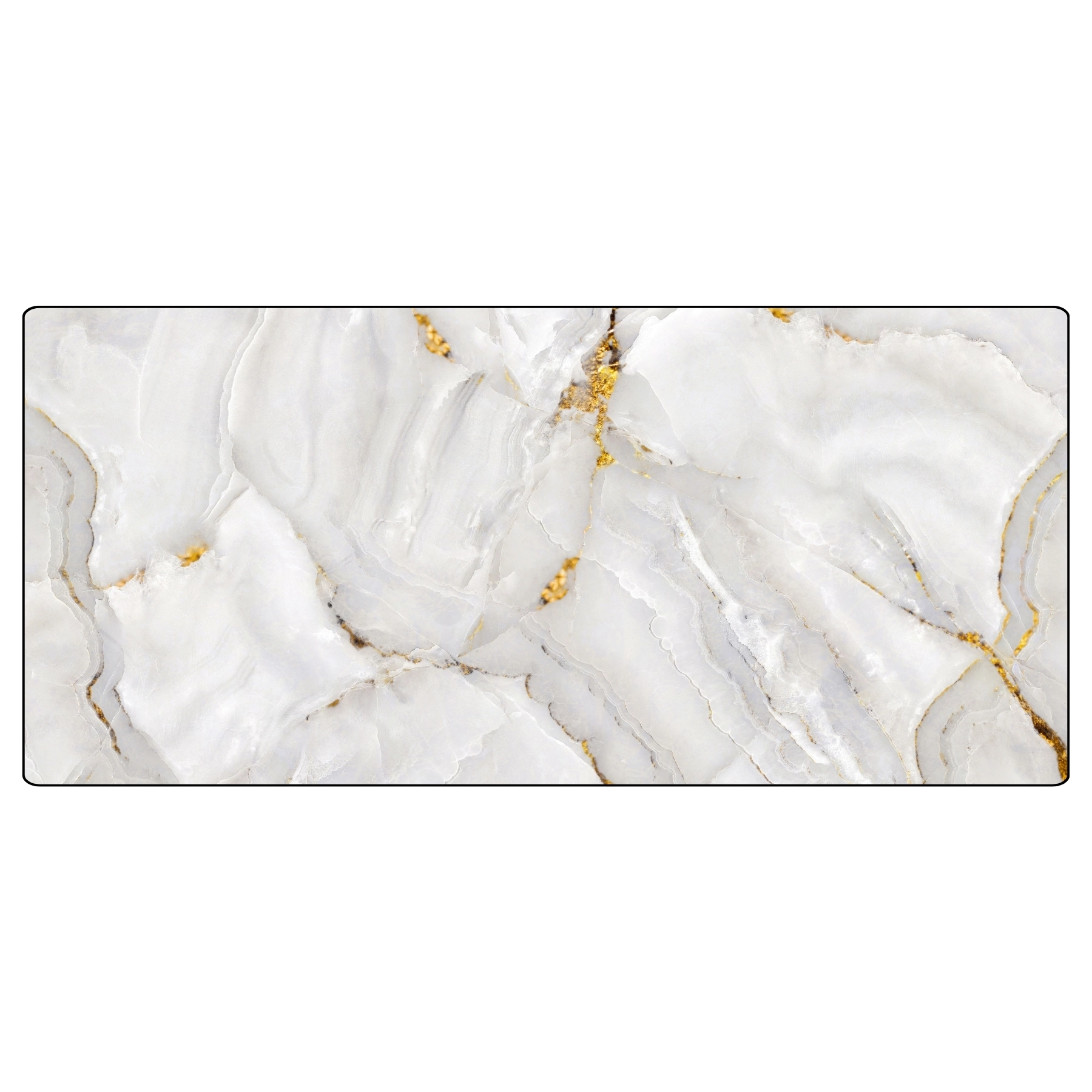 Revestimento Flexível em Placa Marmorizada de PS para Parede 120x240cm White