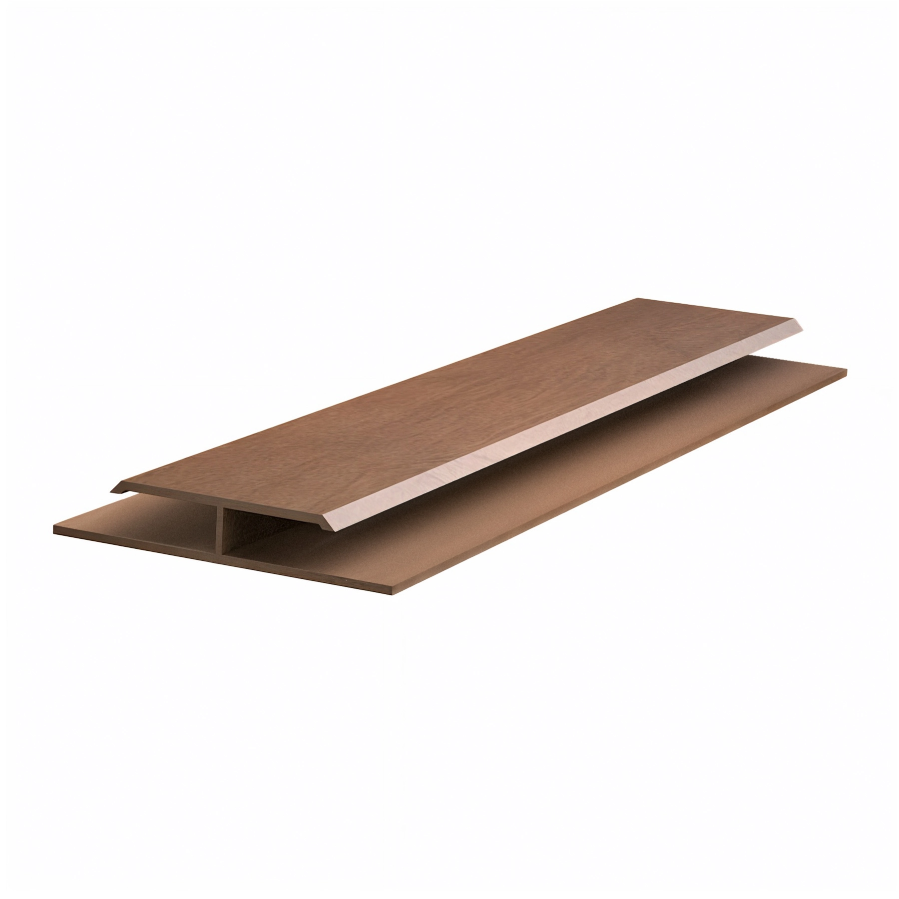 Emenda tipo H em PVC Ipe 20x0,2cm WPVC