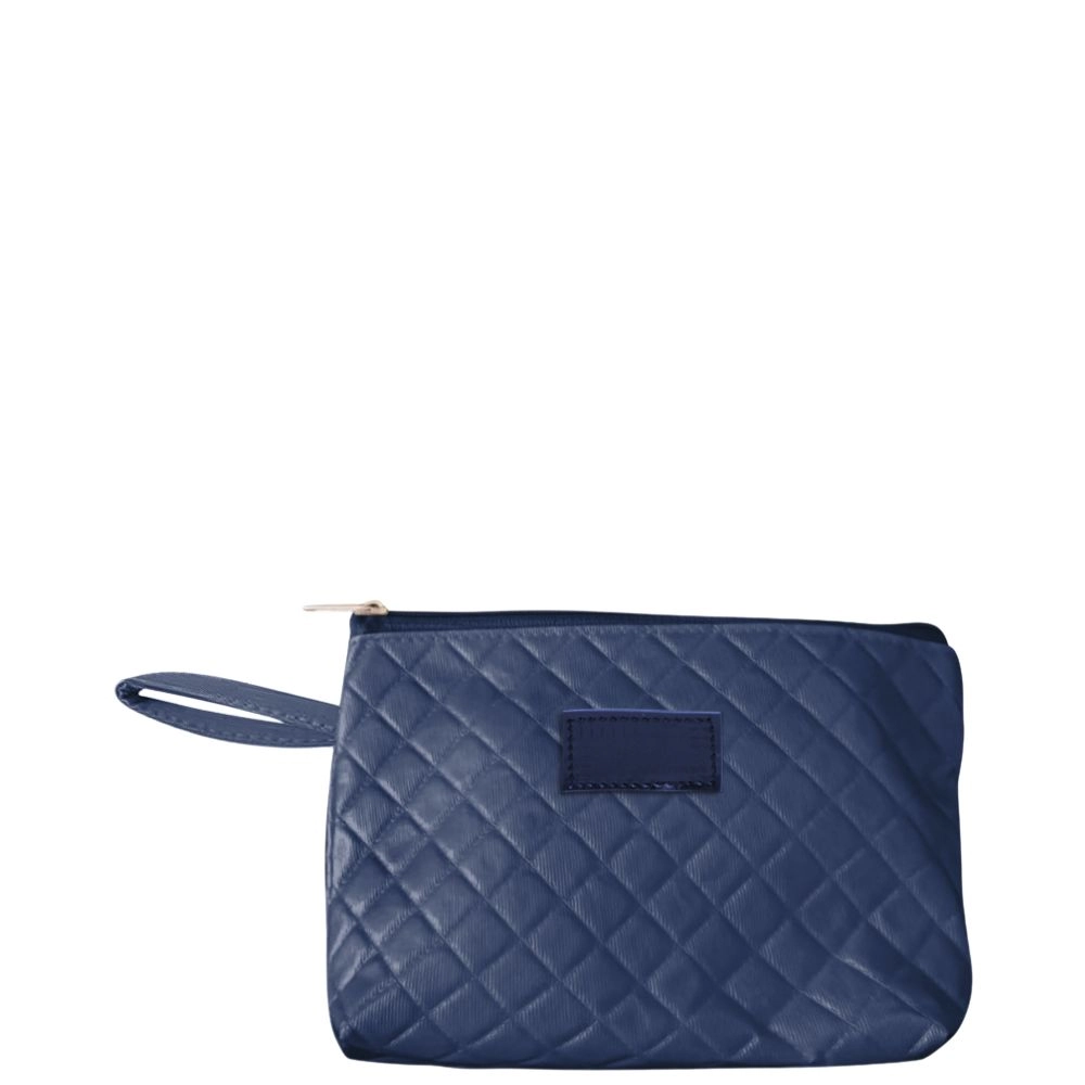 Necessaire Isra Brilho Azul Marinho 1un