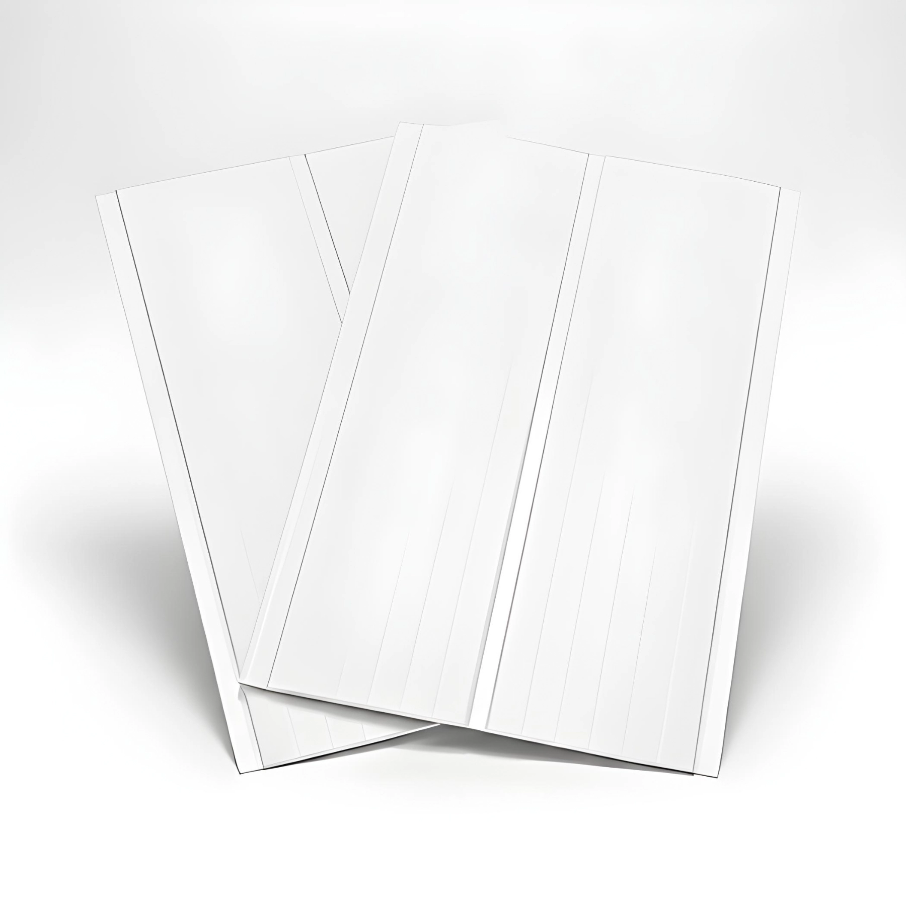 Forro Gem Plus 10x20x3cm de PVC Branco New Plast