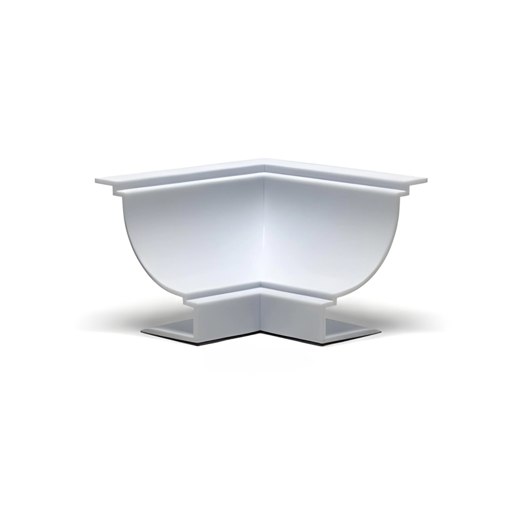 Aci Simples de PVC 30x19cm Branco 4 Unidades New Plast