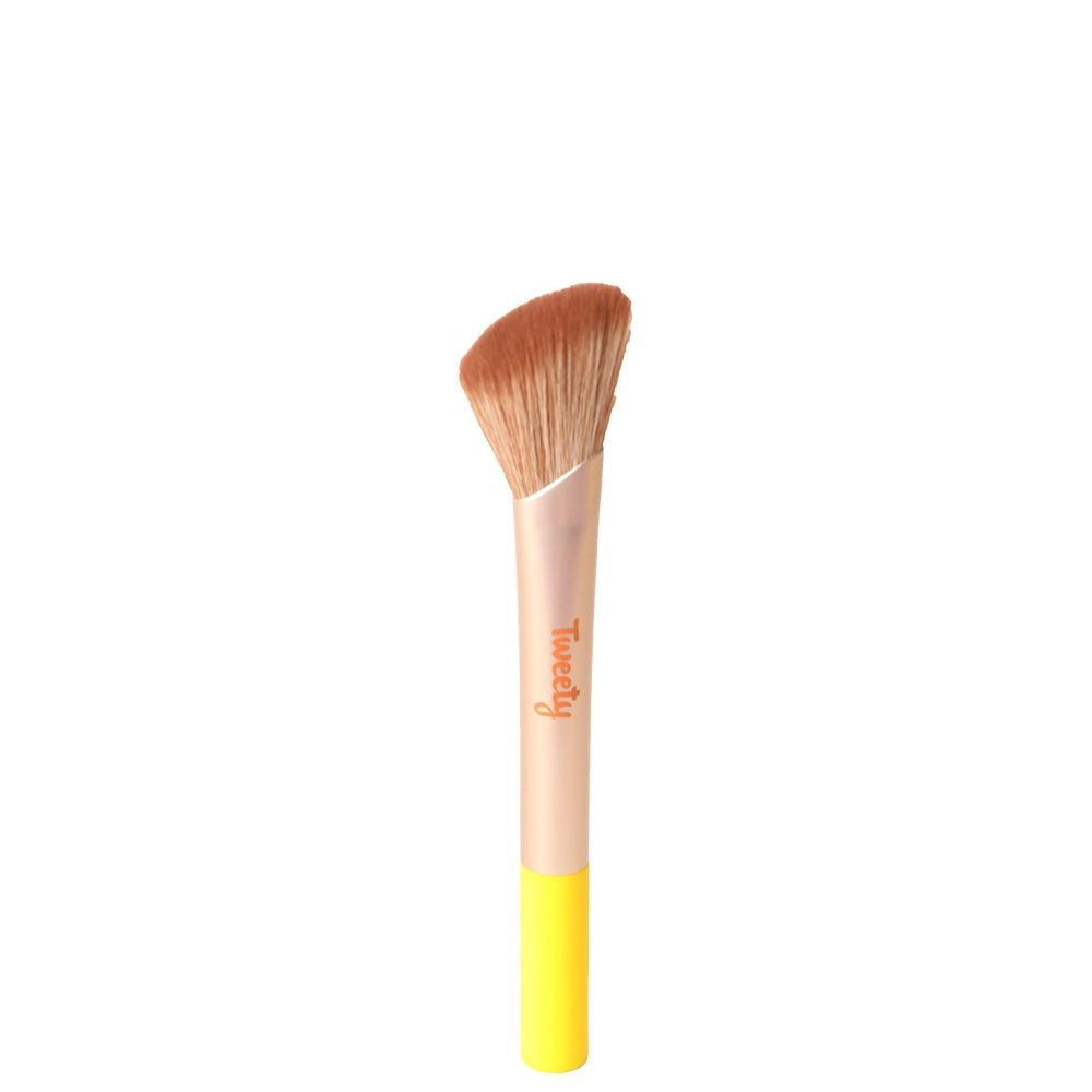 Pincel Maquiagem Miss Frandy P/blush Linha Tweety 1un