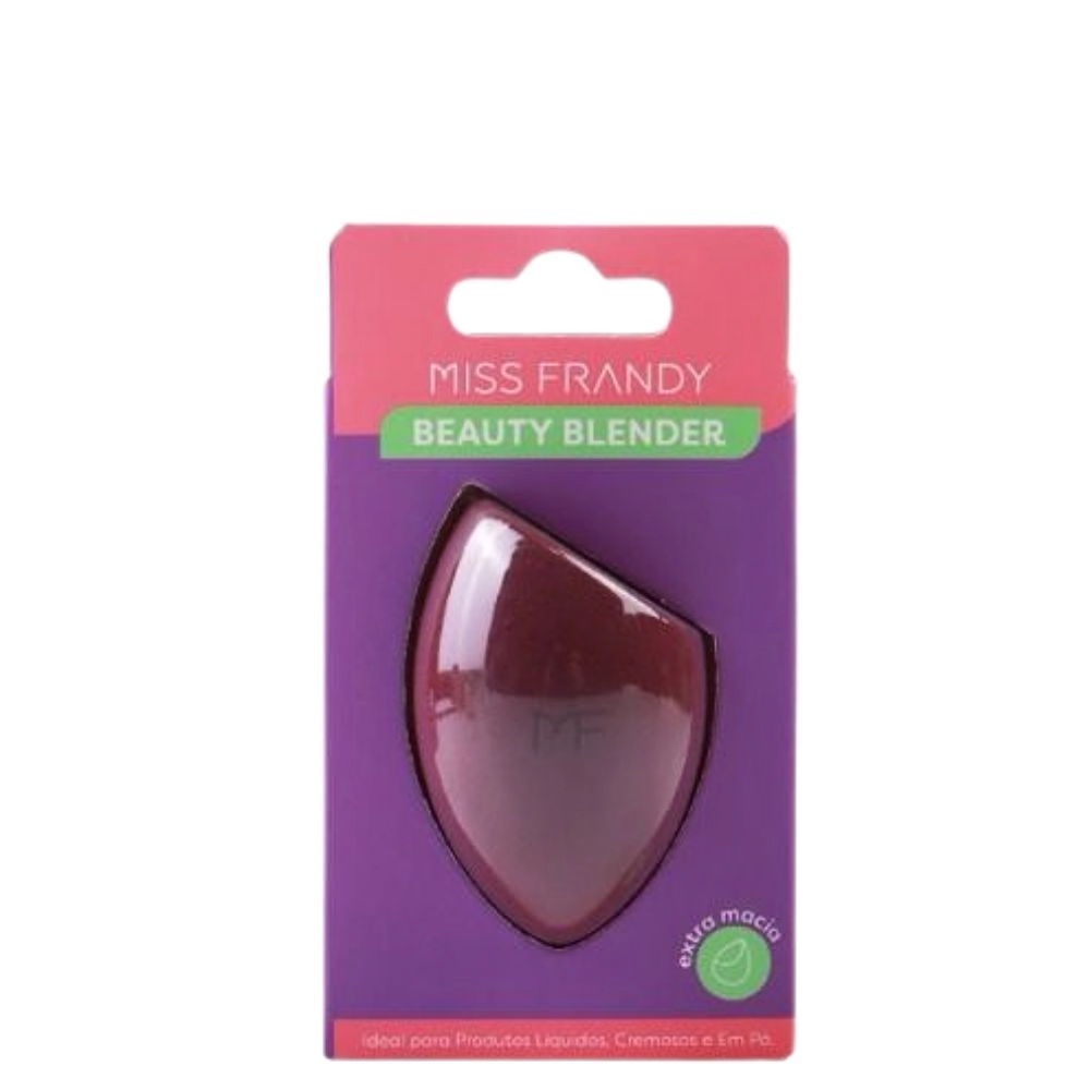 Kit Esponjas P/maquiagem Miss Frandy Chanfrada N Base 1un