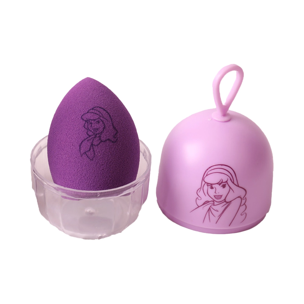 Esponja P/maquiagem Miss Frandy Scooby Doo Chanfrada C/case 1un