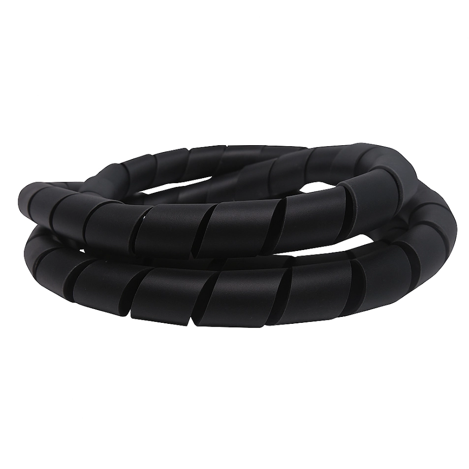 Organizador De Fios 25mm X 50metros Preto Mz Plastic