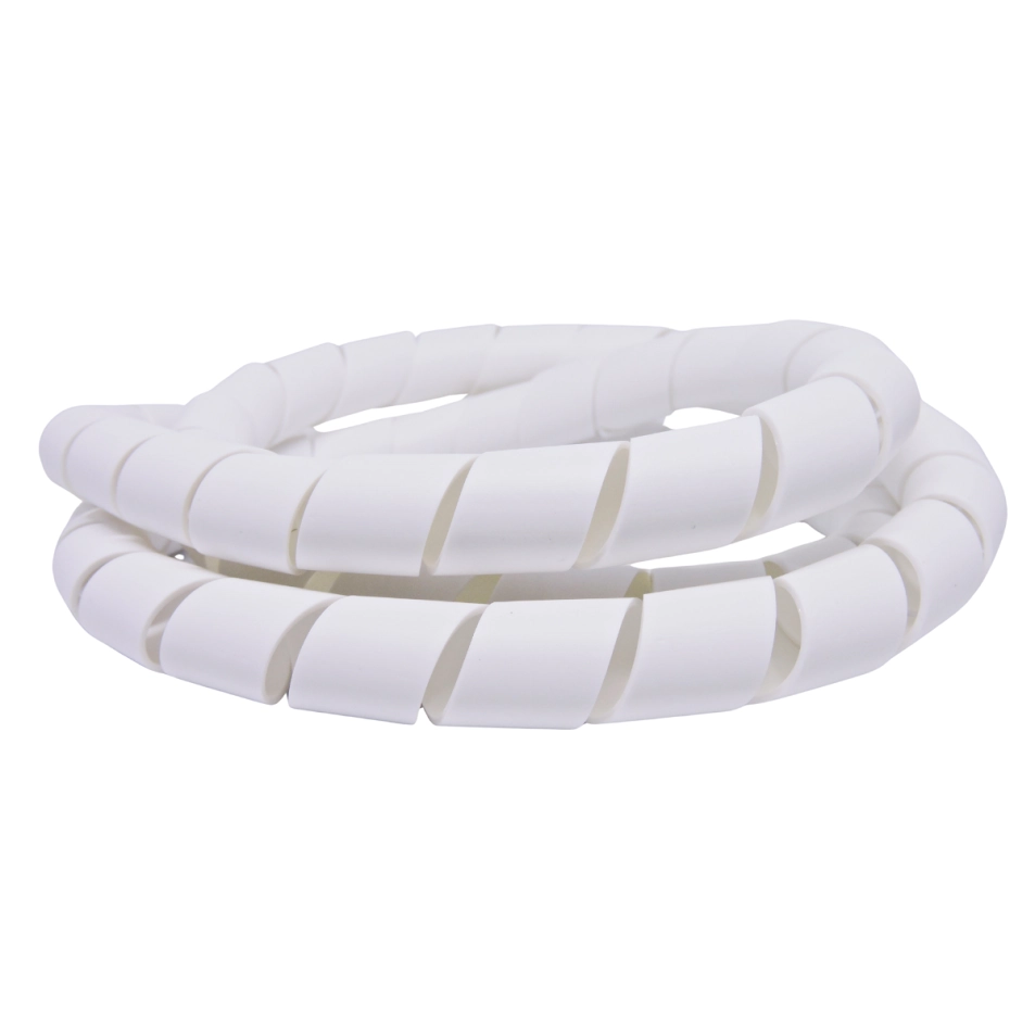Organizador De Fios 12mm X 50metros Branco Mz Plastic