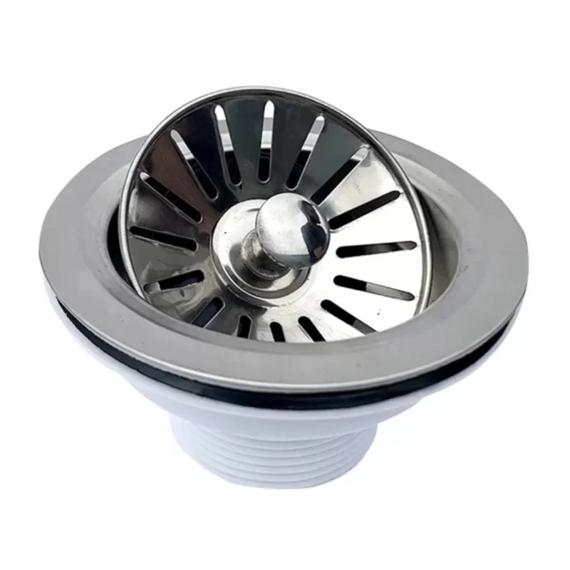 Válvula Para Pia De Cozinha Inox 3.1/2" Casagrande Mundial